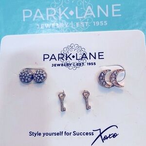 Park Lane Sparkle Surprise Mini 3 Pack Gold Plated Austrian Crystals 🆕